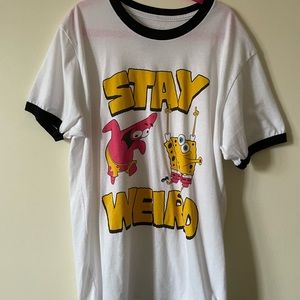 Spongebob Squarepants ‘Stay Weird’ Tee